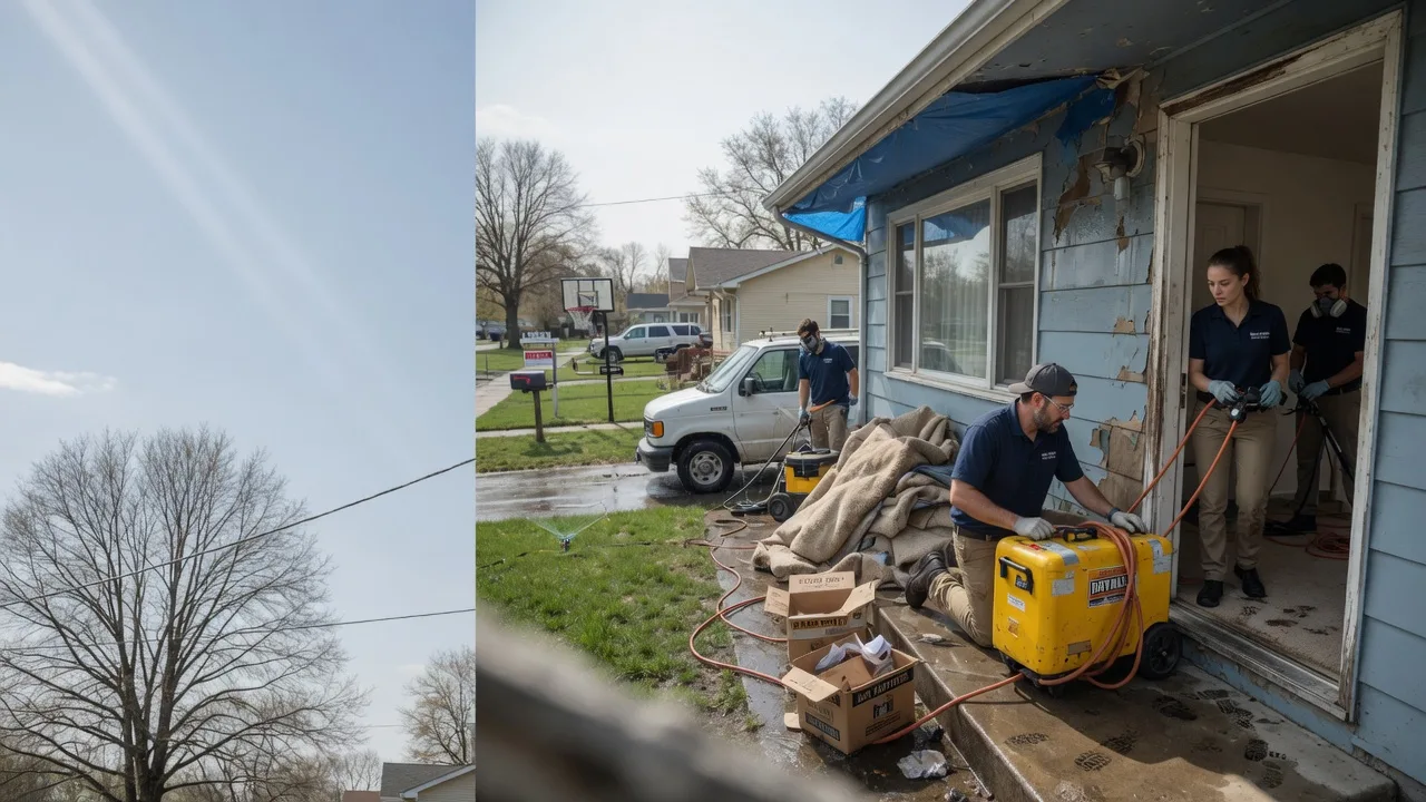 Basement Flood Cleanup in Oakboro, NC near me
